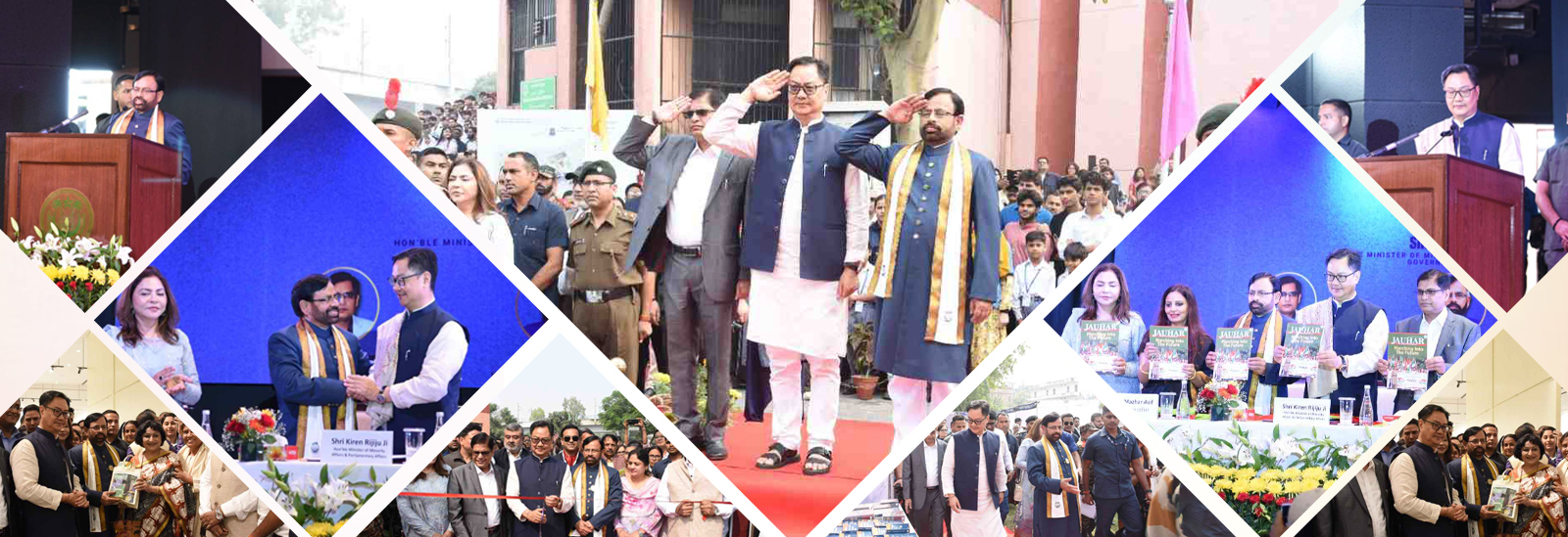 Union Minister Shri Kiren Rijiju Inaugurates Jamia Millia Islamia,s 105th Foundation Day Celebrations